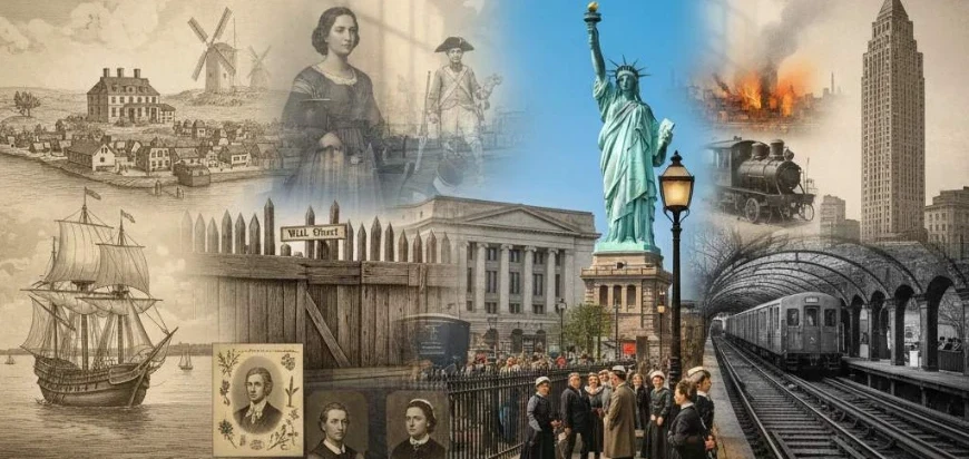 The Untold Story of New York: A Historical Guide from 1609 to 1918