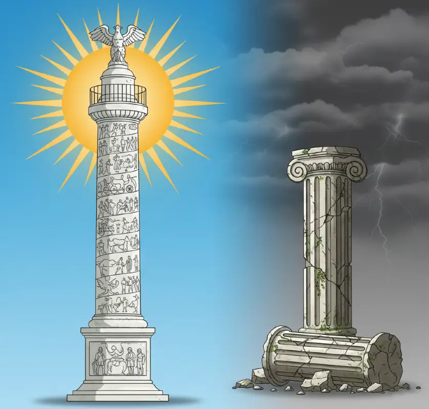 The Rise And Fall Of The Roman Empire