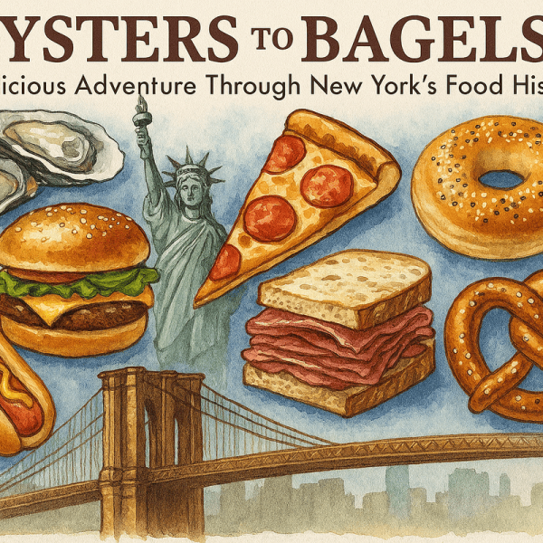 Oysters to Bagels: A Delicious Adventure Through New York’s Food History
